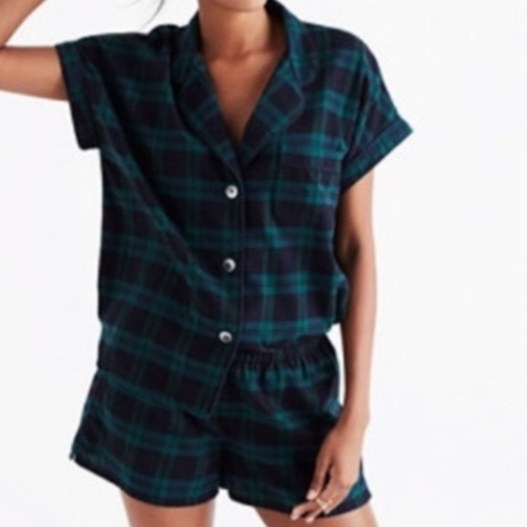 Madewell Other - Madewell Flannel Buffalo Plaid Pajama Top